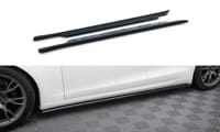 Maxton Design difuzory pod bo�n� prahy ver.2 pro Tesla Model S Plaid Mk1 Facelift, �ern� leskl� plast ABS Maxton Design difuzory pod bo�n� prahy ver.2 pro Tesla Model S Plaid Mk1 Facelift, �ern� leskl� plast ABS
