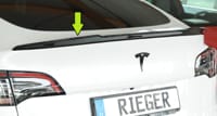 Rieger prodlou�en� v�ka kufru pro Tesla Model Y 003, plast ABS lakovan� do �ern� leskl� barvy Rieger prodlou�en� v�ka kufru pro Tesla Model Y 003, plast ABS lakovan� do �ern� leskl� barvy
