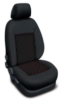 Autopotahy CITROEN BERLINGO III, vzadu d�len� 2/1, od 2018, AUTHENTIC CARO �erven�