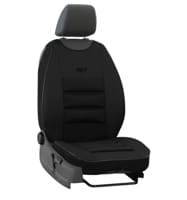 Ergonomick� potah na 1 sedadlo ERGONOMIC LEATHER, �ern� Ergonomick� potah na 1 sedadlo ERGONOMIC LEATHER, �ern�