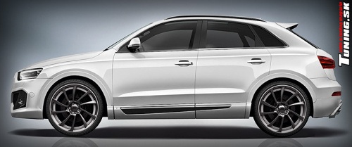 audi q3 2.0 tdi tfsi crossover bodykit zv��enie v�konu performance abt sportsline tuning