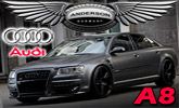 Sexy temn� �Audina� A8 v matnej farbe - kompletn� tuning od Anderson Germany !!!