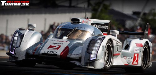 audi r18 e-tron quattro hybrid 24h preteky le mans 2012