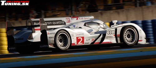 audi r18 e-tron quattro hybrid 24h preteky le mans 2012