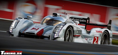 audi r18 e-tron quattro hybrid 24h preteky le mans 2012