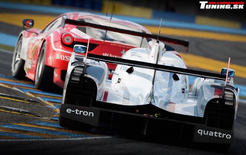 audi r18 e-tron quattro hybrid 24h preteky le mans 2012