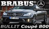 Brabus Bullit Coup� 800 � zv��en� v�kon, disky a nastavite�n� podvozok pre kup� triedy C
