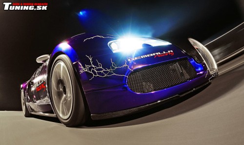 autofolia na aute bugatti veyron cam shaft premium wrapping
