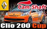 Renault Clio 200 Cup � �portov� hatchback s wrap autof�liami od Cam Shaft