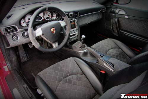 porsche 997 carrera 4S bodykit interi�r alcantara ko�a tuning cars and art