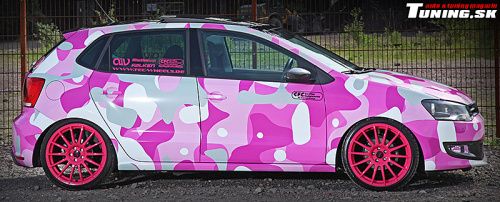 volkswagen vw polo 6r wrap vinyl autofolie cfc carfilmcomponents