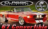 �portov� veter�n Shelby G.T.500 Convertible z roku 1967 od Classic Recreations