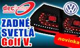 LED zadn� svetl� pre VW Golf V � novinky od Dectane !!!