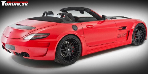 mercedes benz sls amg r197 hawk roadster hamann