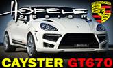 Porsche Cayenne model 958 so silou mamuta zvan�ho Cayster GT 670 od Hofele Design