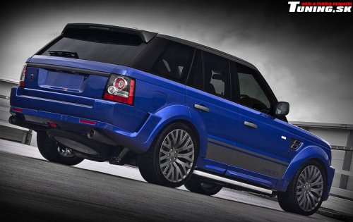range rover kahn design cosworth imperial blue