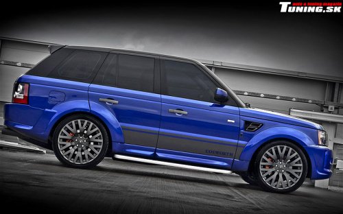 range rover kahn design cosworth imperial blue