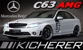 Mercedes-Benz C63 AMG �portovo-luxusn� sedan Biela Ed�cia od Kicherer !!!