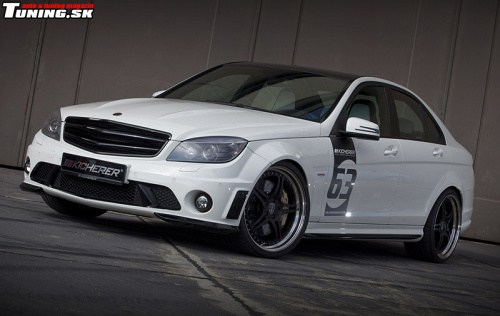 mercedes benz c63 amg kicherer white edition