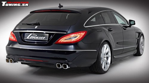 mercedes benz cls c218 combi shooting brake lorinser tuning