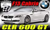 BMW 650i cabrio CLR 600 GT - �iariv� kr�ska v bielom r�chu od Lumma Design !!!