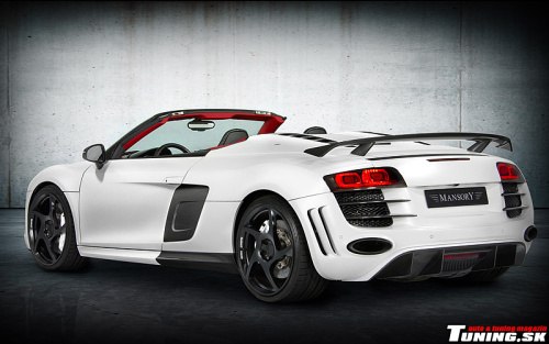audi r8 spyder tuning mansory