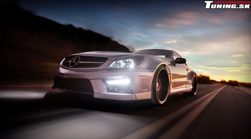 mercedes-benz sl coupe styling bodykit misha designs tuning