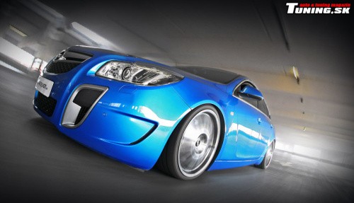 opel insignia opc zn�enie podvozku disky oxigin mr car design