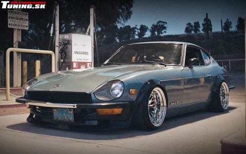 nissan 260z chr�mov� disky ccw classics low stance style tuning