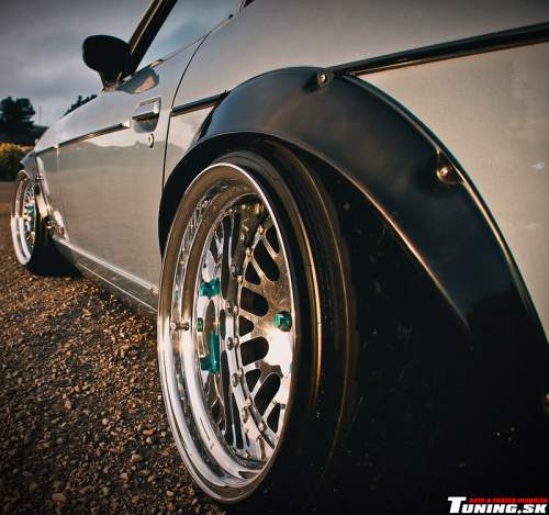 nissan 260z chr�mov� disky ccw classics low stance style tuning