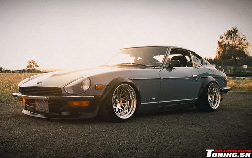 nissan 260z chr�mov� disky ccw classics low stance style tuning