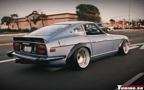 nissan 260z chr�mov� disky ccw classics low stance style tuning