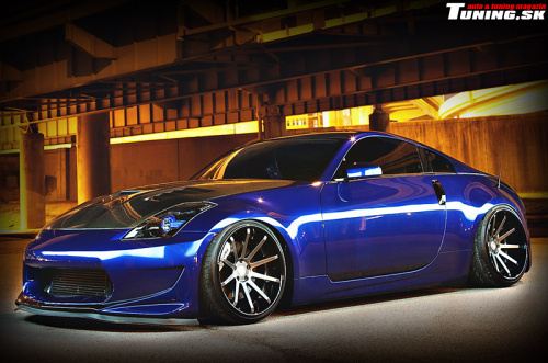 nissan 350z turbo disky nessen forged low stance style tuning