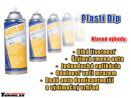 plasti dip spray sprej tekuta guma gumovy nater