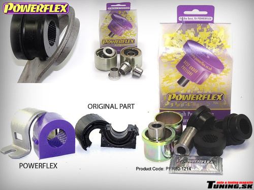 silentbloky polyuretan powerflex