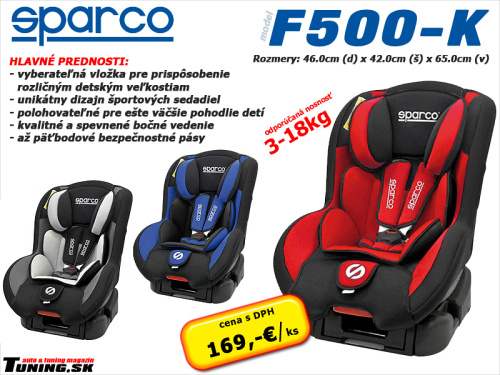 detsk� �portov� seda�ky sparco f500k