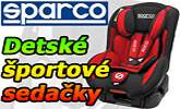 Detsk� AUTOSEDA�KY � �portov�, bezpe�nostn� seda�ky pre deti do auta od SPARCO !!!