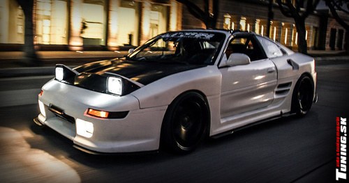 toyota mr2 turbo blow-off carbon �portov� podvozok interi�r stance style tuning michael usa