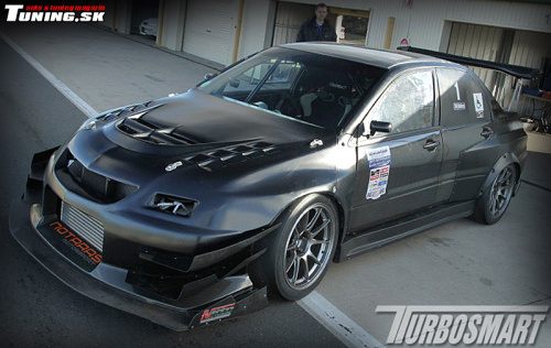 mitsubishi lancer evo ix zv��enie v�konu performance e-boost motor tuning turbosmart