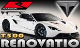 K1 Attack Renovatio T500 - super�port zo Slovenska v slovinskej �prave od Tushek Supercars