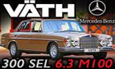 Retrotuning nemeckej klasiky Mercedes-Benz 300 SEL 6.3 od firmy V�TH