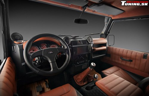 land rover defender offroad luxus interier tuning vilner