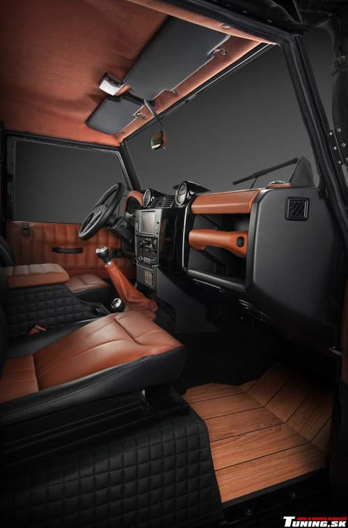 land rover defender offroad luxus interier tuning vilner