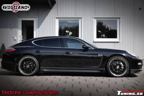 porsche panamera vogtland elektronic lowering system modul zn�enie podvozku