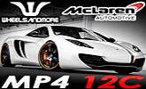 �portov� dvojmiestne kup� McLaren MP4-12C a disky 6Sporz od Wheelsandmore !!!