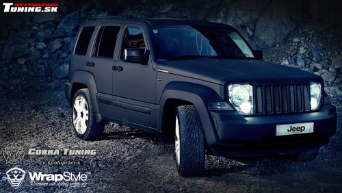 jeep �ierna matn� farba autofolia 3d wrapstyle cobra tuning