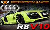 Audi R8 V10 FSI od XXX Performance � sexy kr�ska vo farbe `toxic green`