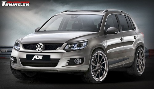 volkswagen vw tiguan compact suv decentn� styling performance tuning zv��enie v�konu abt sportsline