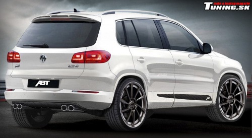 volkswagen vw tiguan compact suv decentn� styling performance tuning zv��enie v�konu abt sportsline