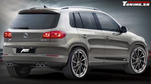 volkswagen vw tiguan compact suv decentn� styling performance tuning zv��enie v�konu abt sportsline